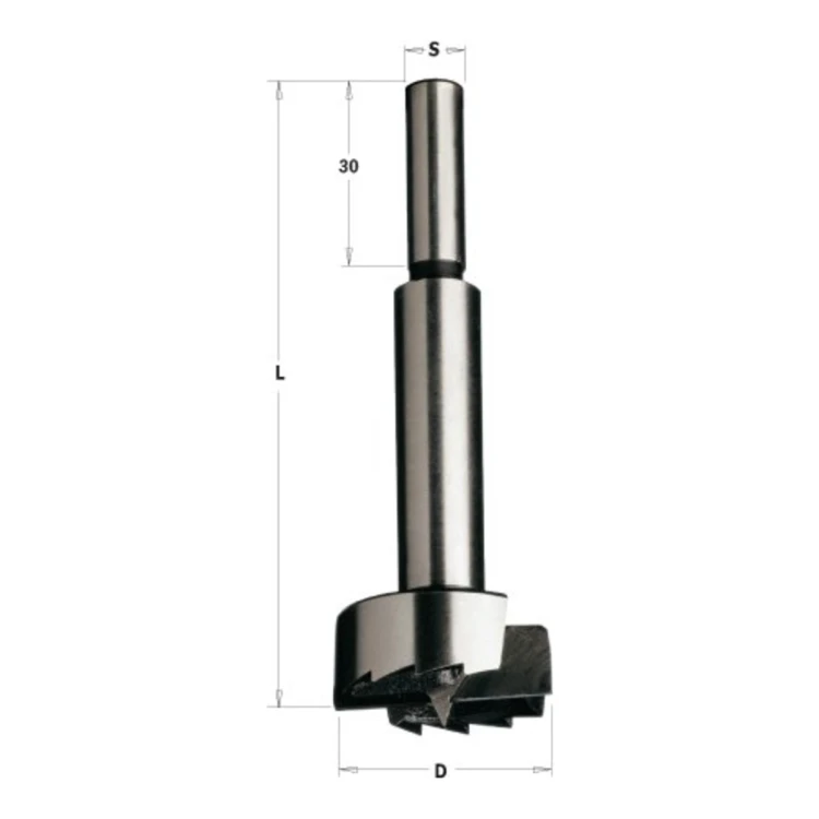 Wiertło puszkowe CMT 537 SP ze stali stopowej - D 10-100 mm oraz 1/2-2 1/8 cala - zdjęcie 2