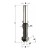 Pogłębiacz 45° CMT 521 HM Z2 z uchwytem cylindrycznym, bez wiertła - d 12-16 mm - zdjęcie 4