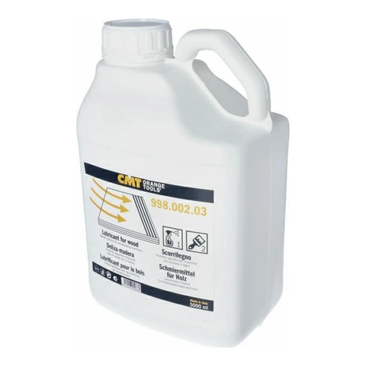 Lubrykant CMT 998.002 do stołów maszyn stolarskich - spray 1 l i kanister 5 l - zdjęcie 4
