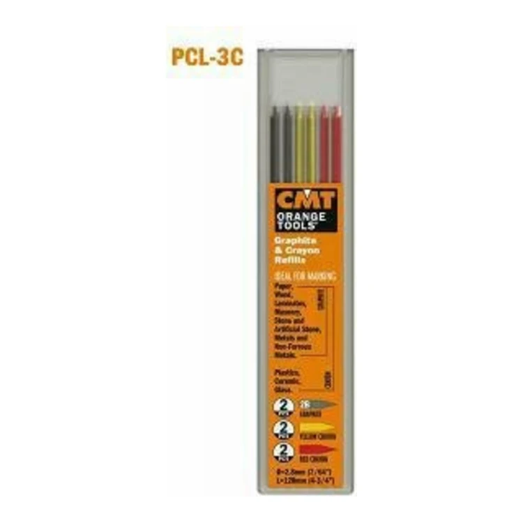 Wkłady do ołówka automatycznego CMT PCL-3B i PCL-3C - grafit 2B oraz grafit + kolor - zdjęcie 3