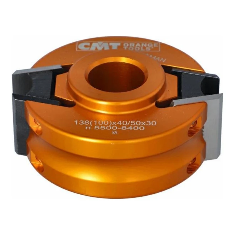 Głowica prosta CMT 693 z ogranicznikami na noże 40/50 mm, posuw MAN - D 78-120 mm