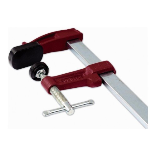 Ścisk ślusarski śrubowy PIHER M - 12-30 cm, wysięg 7 cm, szyna 18x7 mm - zdjęcie 2