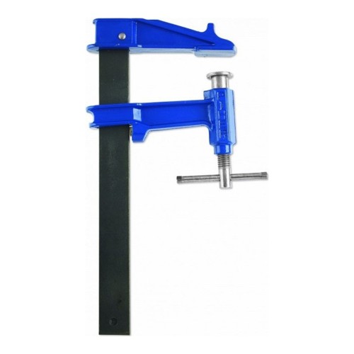 Ścisk śrubowy tłokowy PIHER Blueline R - 20-300 cm, wysięg 15 cm, szyna 40x10 mm - zdjęcie 2