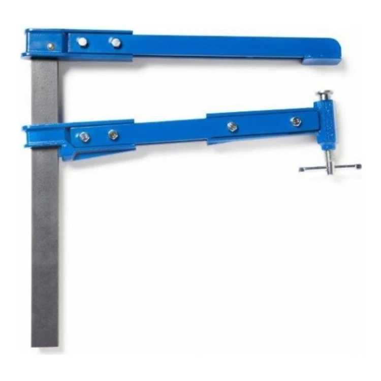 Ścisk śrubowy tłokowy PIHER Blueline 40K - 30-100 cm, wysięg 40 cm, szyna 40x10 mm - zdjęcie 3