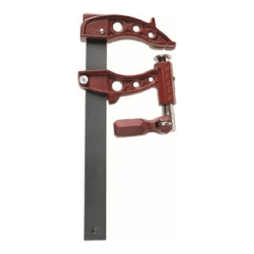 Ścisk śrubowy PIHER Maxipress E - 20-60 cm, wysięg 9,5 cm, szyna 35x8 mm