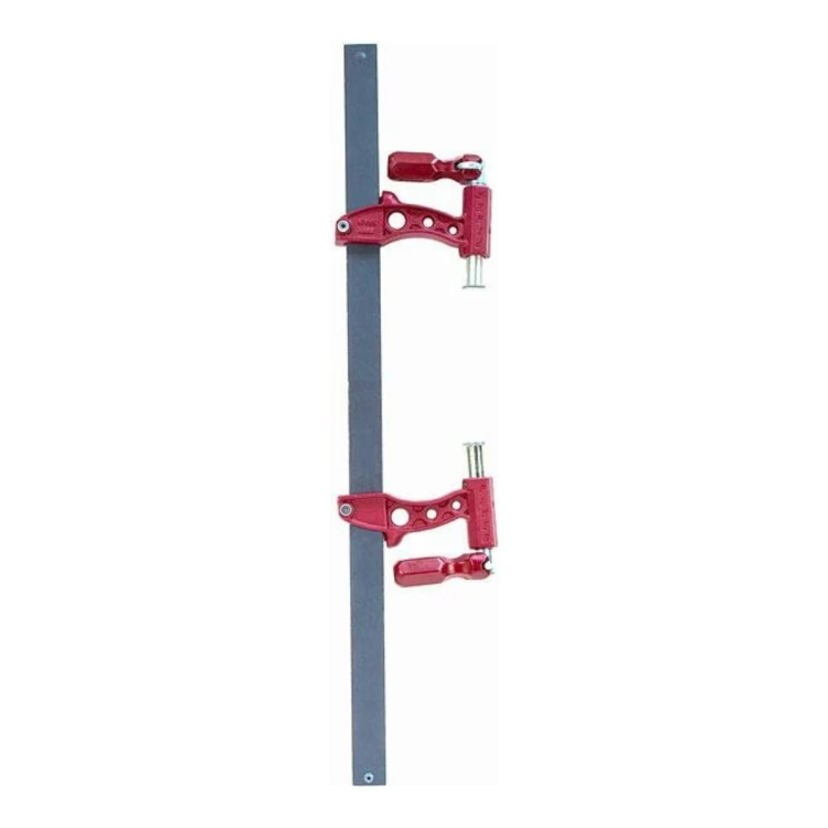 Ścisk odwracalny PIHER Maxipress F - 40-200 cm, wysięg 12 cm, szyna 35x8 mm - zdjęcie 2