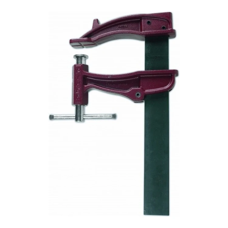 Ścisk śrubowy tłokowy PIHER XXL - 30-300 cm, wysięg 19 cm, szyna 60x12 mm - zdjęcie 2