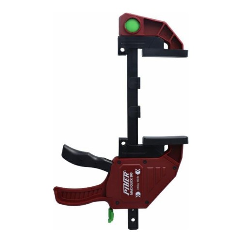 Ścisk jednoręczny PIHER Maxi Quick - 15-125 cm, wysięg 9,4 cm, szyna 20x5 mm - zdjęcie 2