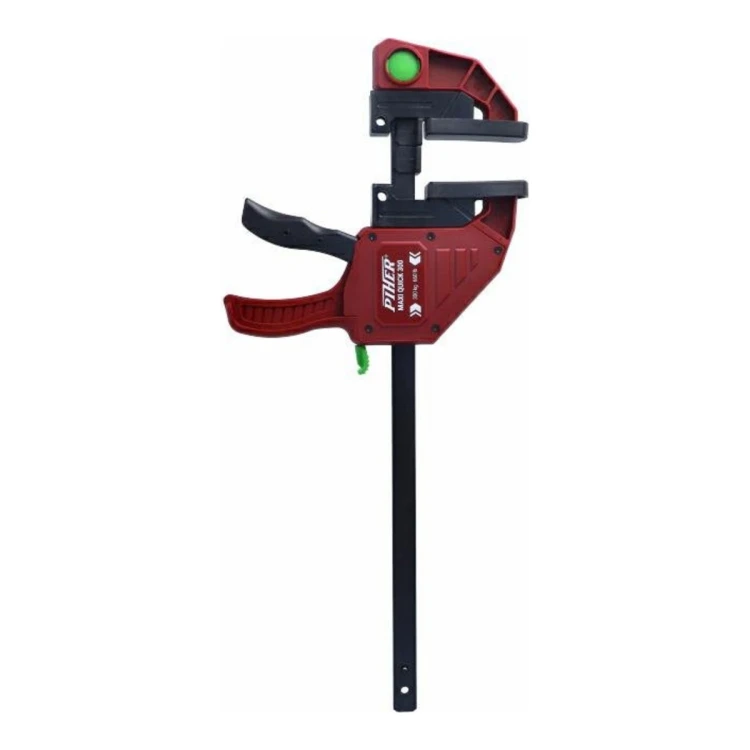 Ścisk jednoręczny PIHER Maxi Quick - 15-125 cm, wysięg 9,4 cm, szyna 20x5 mm - zdjęcie 3