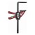 Ścisk stołowy PIHER Quick T-Track do szyn - 15-22 cm, wysięg 7 cm, szyna 13,9x4,4 mm