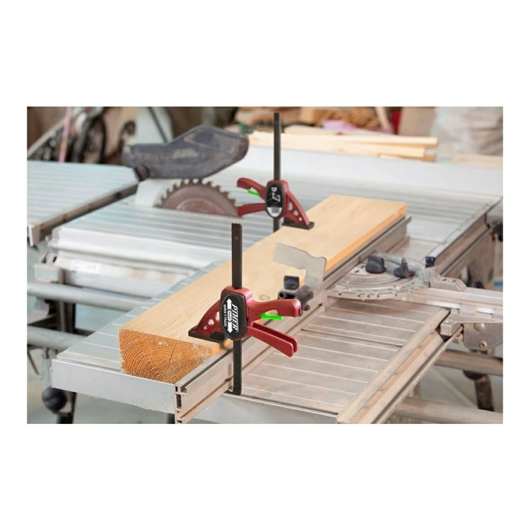 Ścisk stołowy PIHER Quick T-Track do szyn - 15-22 cm, wysięg 7 cm, szyna 13,9x4,4 mm - zdjęcie 3
