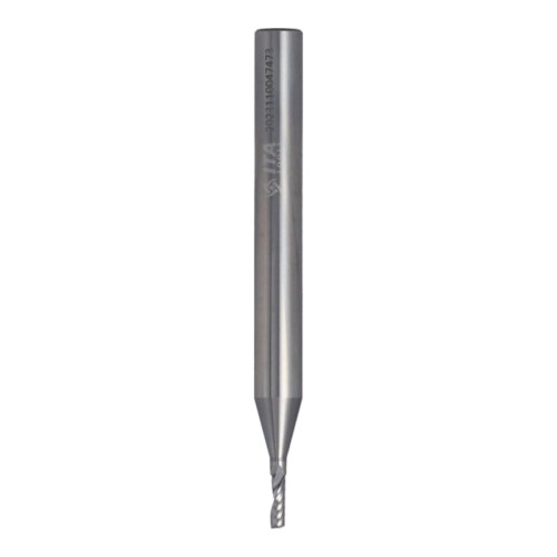 Frez spiralny VHM ITA Tools ST01 Z1 do plexi i tworzyw sztucznych - D 2-12 mm