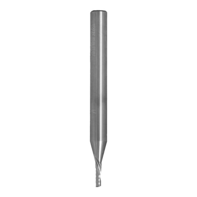 Frez spiralny VHM ITA Tools ST51 Z1 negatyw do plexi - D 2-6 mm - zdjęcie 3