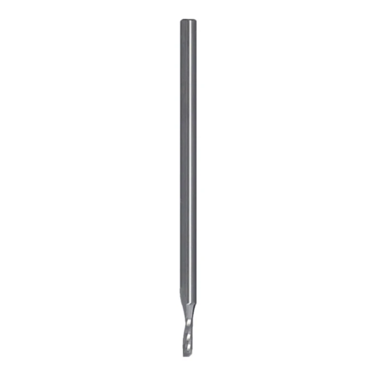Frez spiralny VHM ITA Tools ST28 Z1 do plexi i tworzyw - D 2-10 mm - zdjęcie 3