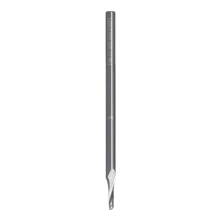 Frez spiralny VHM ITA Tools ST28 Z1 do plexi i tworzyw - D 2-10 mm - zdjęcie 4