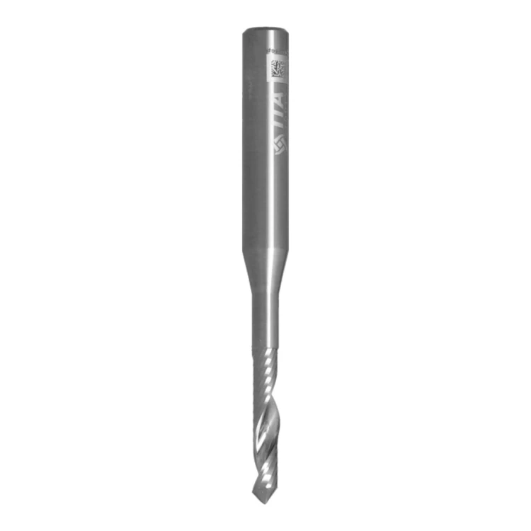 Frez spiralny VHM ITA Tools SP15 Z1 z ostrzem wiercącym 90° - D 5-6 mm - zdjęcie 2