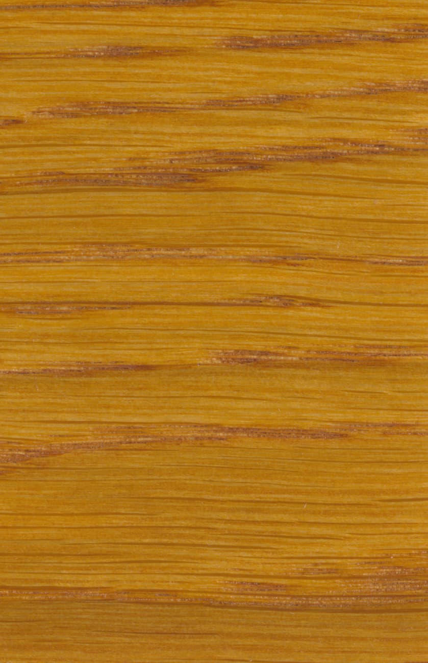 Bejca nitro SOPUR Teak 23-32 - próbka na drewnie dębowym