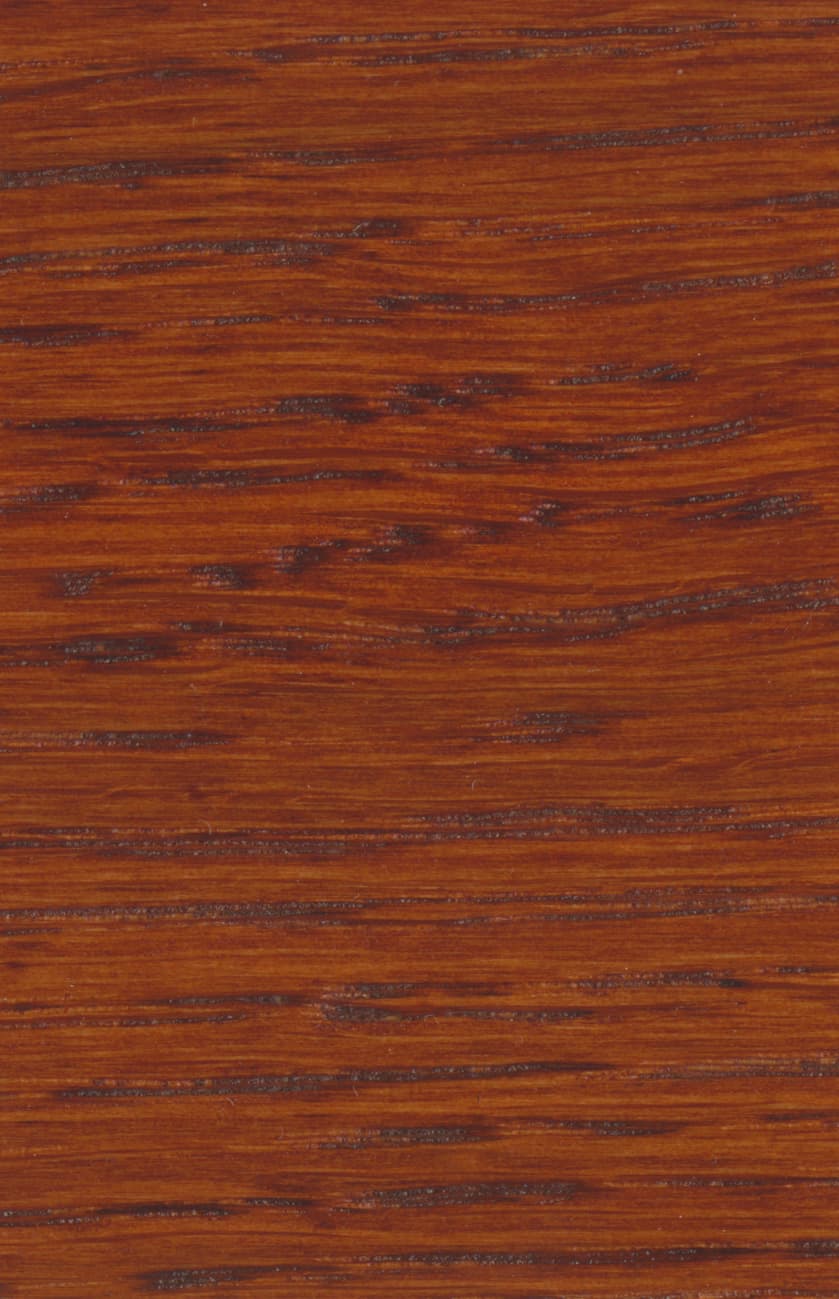 Bejca nitro SOPUR Teak 23-46 - próbka na drewnie dębowym