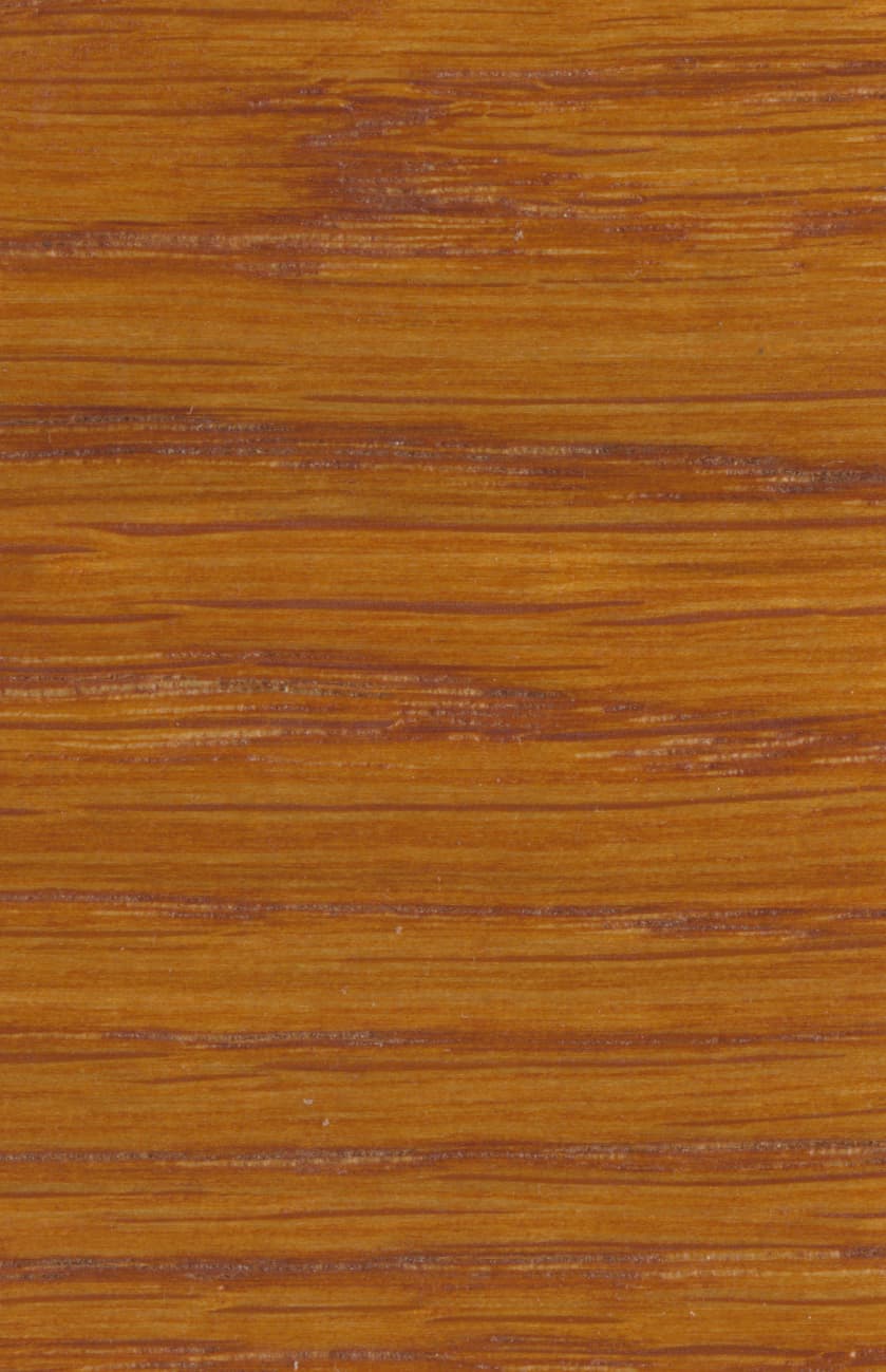 Bejca nitro SOPUR Teak 23-50 - próbka na drewnie dębowym